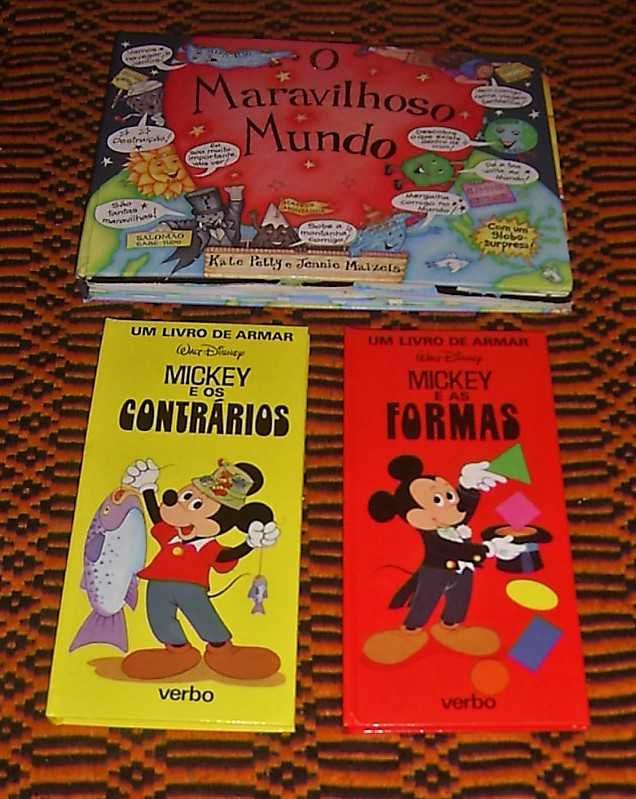 Livros de ARMAR / 3D - (Mickey)  + Grande ...