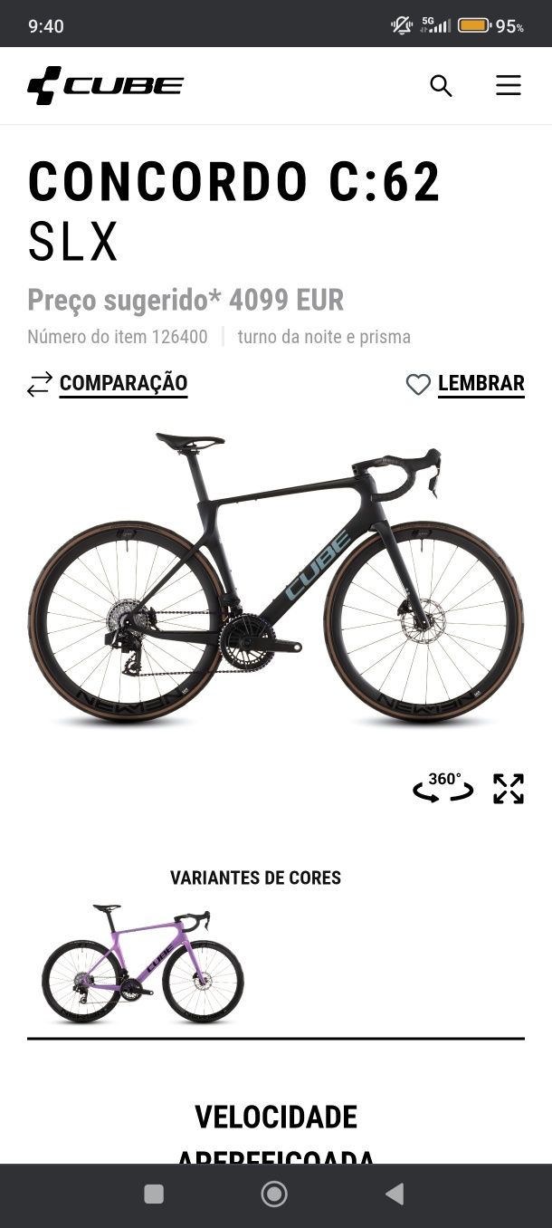 Cube agree c62 SLX