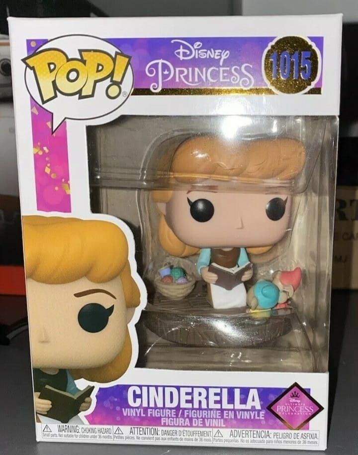 Pack Disney Princess Moana, Cinderella, Rapunzel e Julieta Funko pop