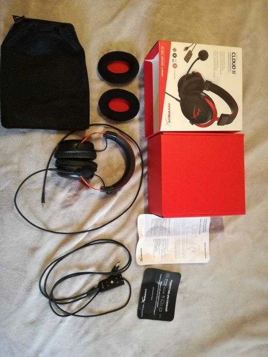 Heaset Hyperx Cloud II Vermelho