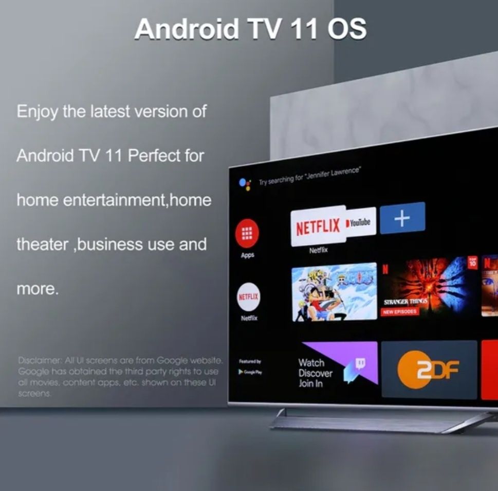 Смарт ТВ приставка(Android TV плеер) Hako Pro 2/16Gb Amlogic S905Y4