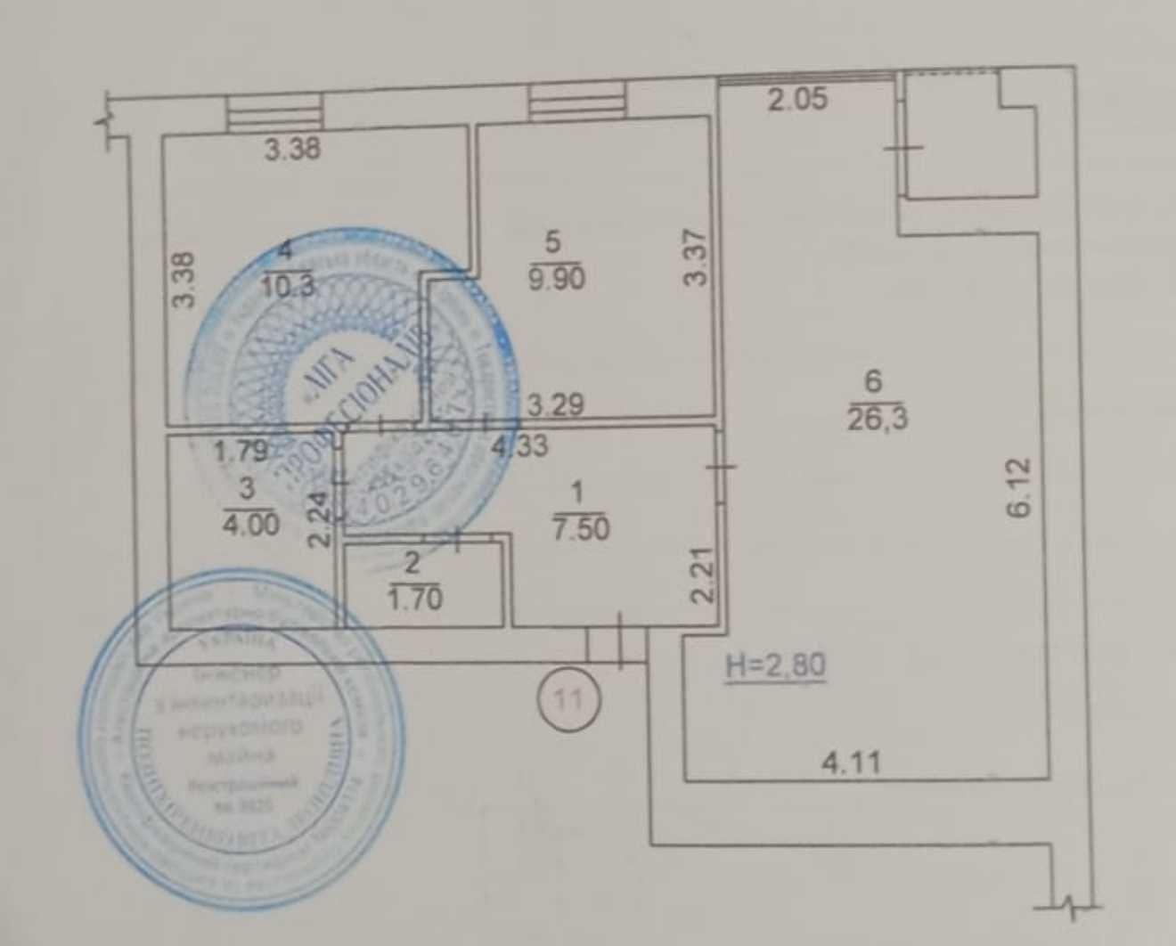 Євро 3к квартира з ремонтом кухня 26,3 м2!! Без комісії для покупця