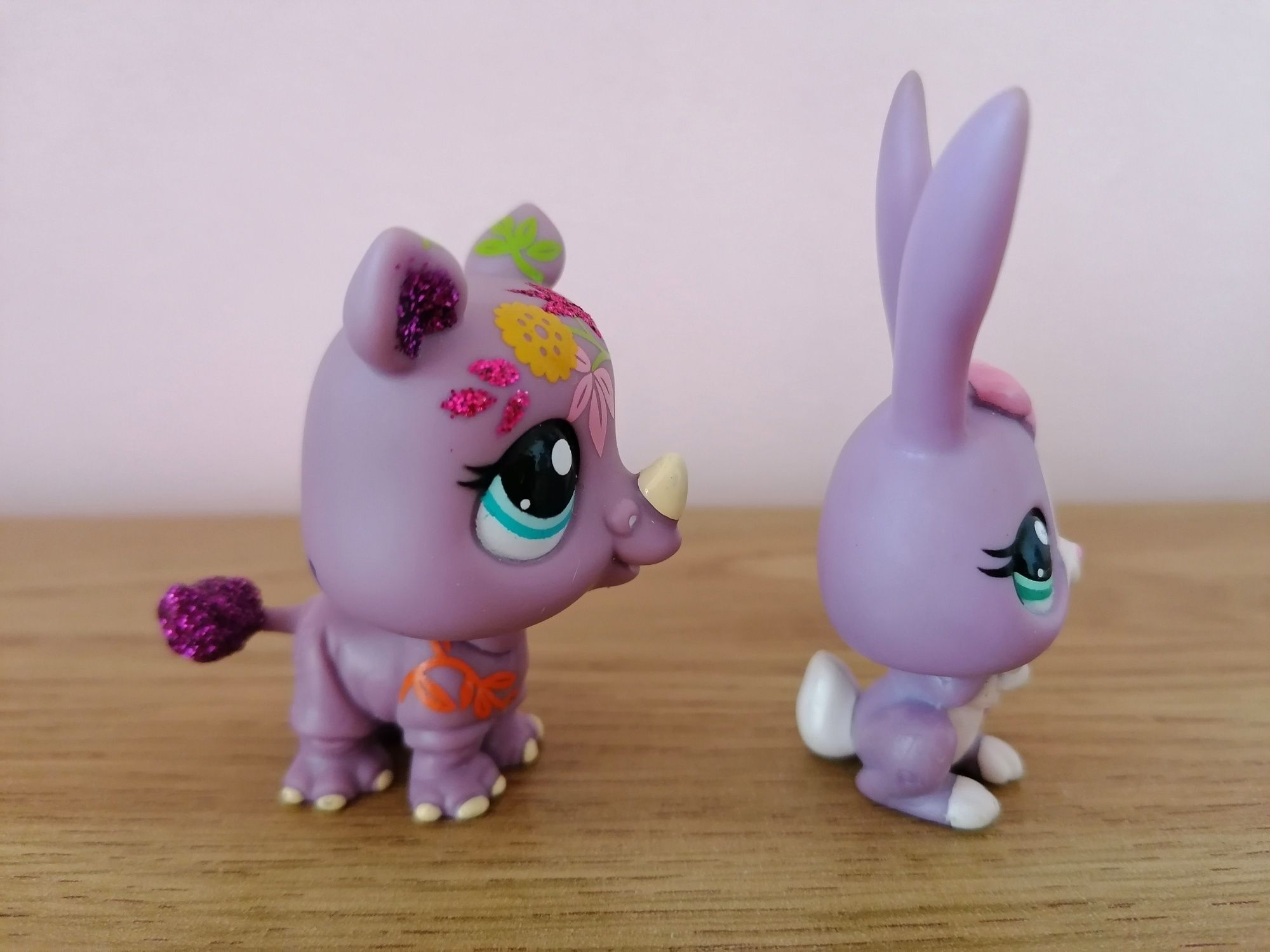 Littlest pet shop lps zestaw brokatowych figurek