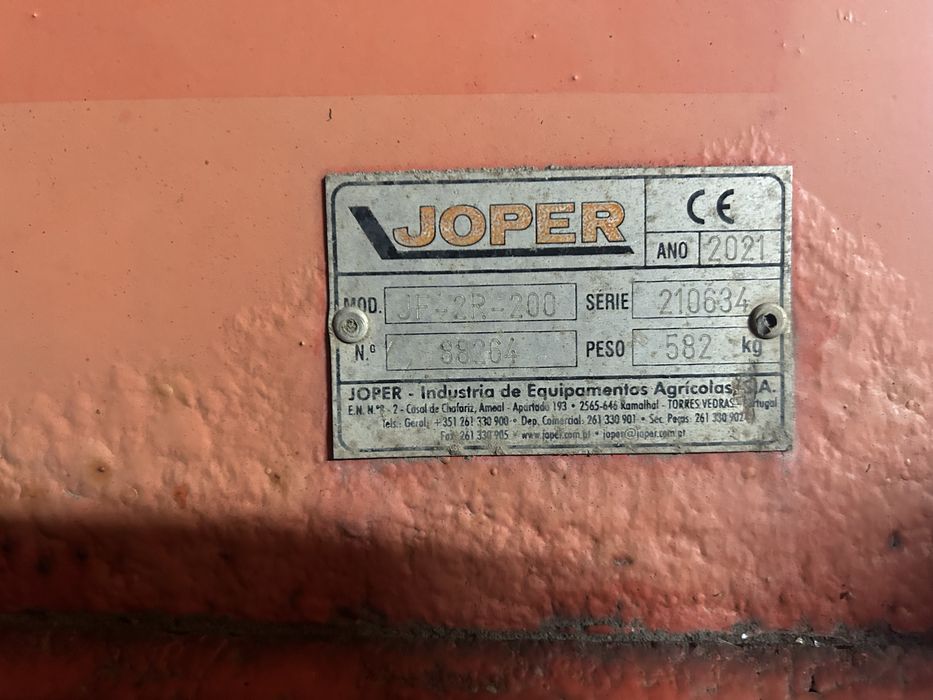 Frese joper 2.00 metros