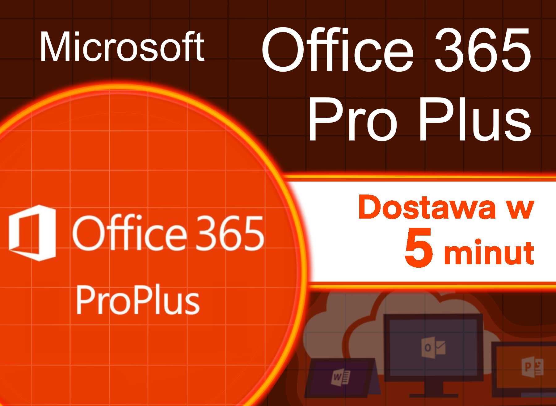 Office 365 Pro Plus 2023 Licencja Wieczysta DOSTAWA 5 MINUT