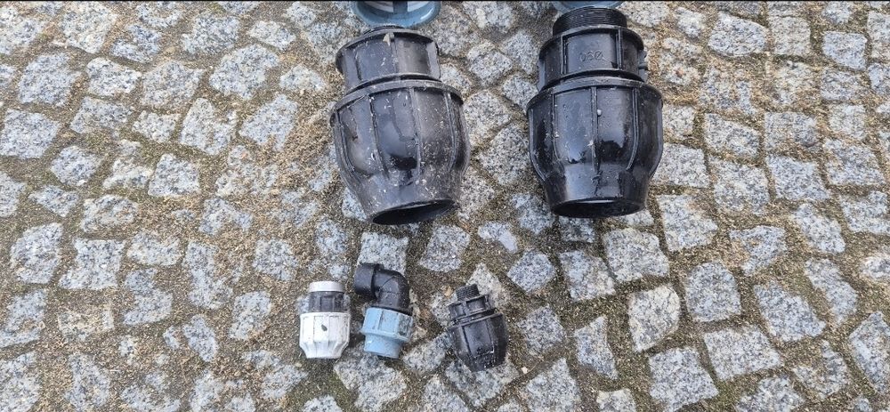 Kolanka złączki PP do rur PE Nowe!