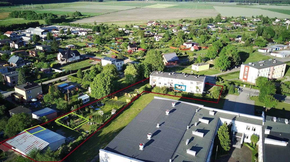 Mieszkanie z ogrodem i garażem w świetnej lokalizacji