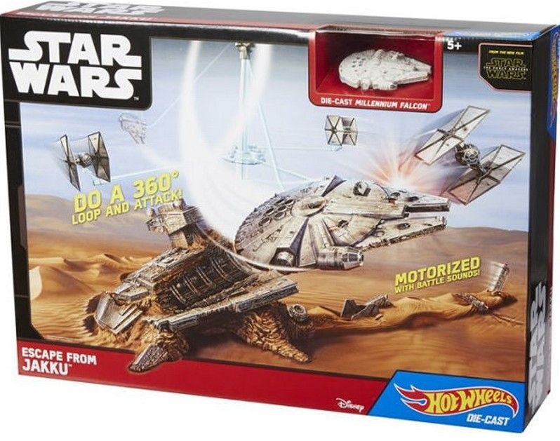 Hot Wheels® Star Wars™ Escape From Jakku™ Play Set NOVO