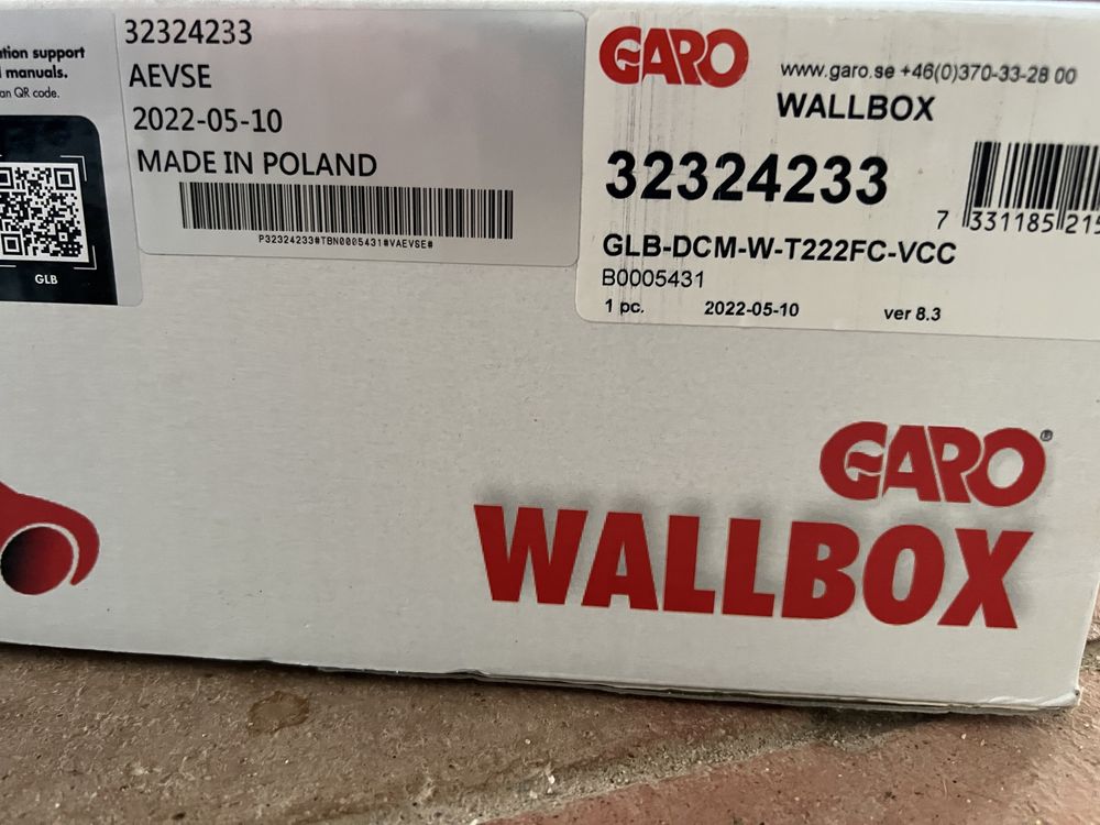 Wallbox Garo 22kw