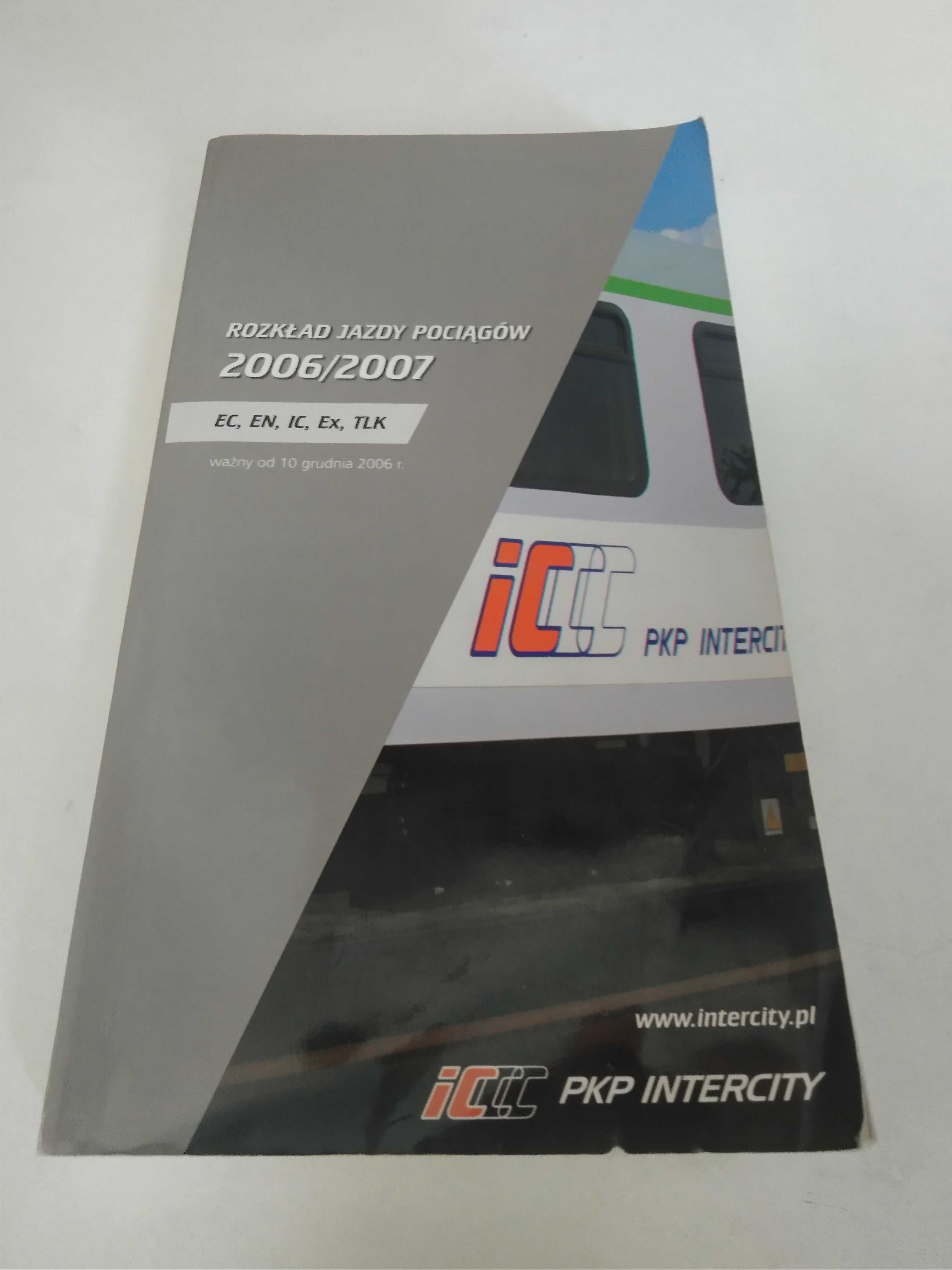 Rozkład jazdy pociągów Intercity 2006/2007