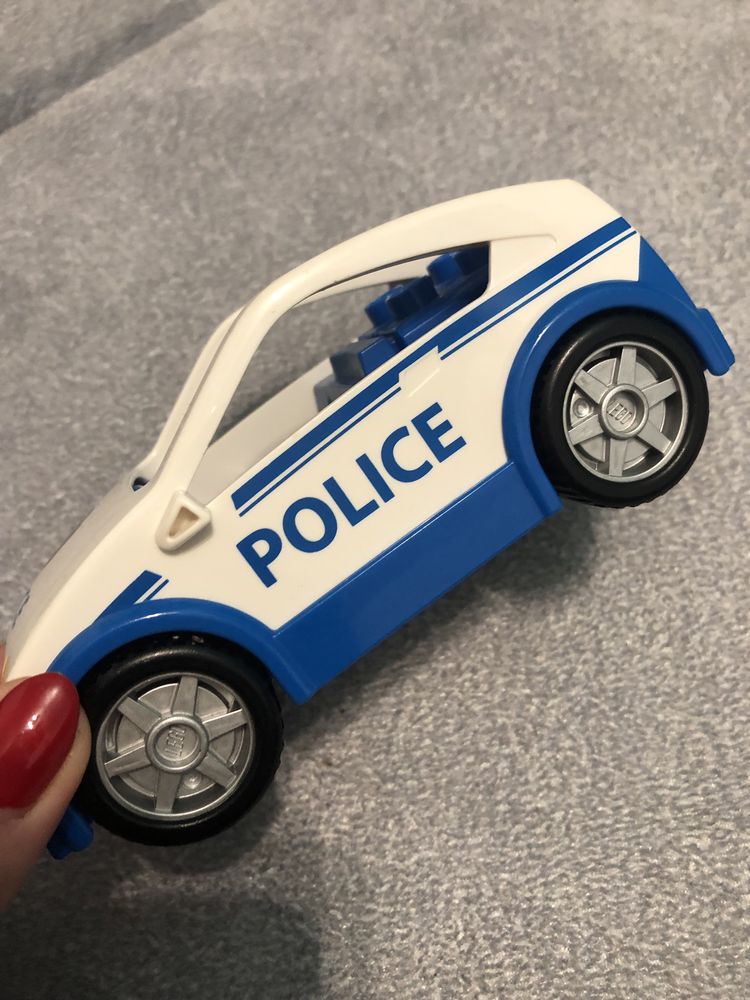 Pojazdy Lego - Policja, Helikopter, Straż Pożarna, Traktor