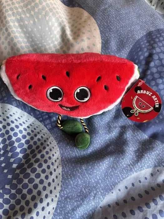 Arbuz Artek Gang Biedroniaków Nowa maskotka z metką