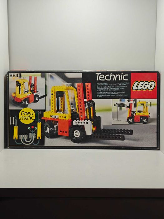 Вінтаж! LEGO Technic 8843 Fork-Lift Truck / Вилковий навантажувач
