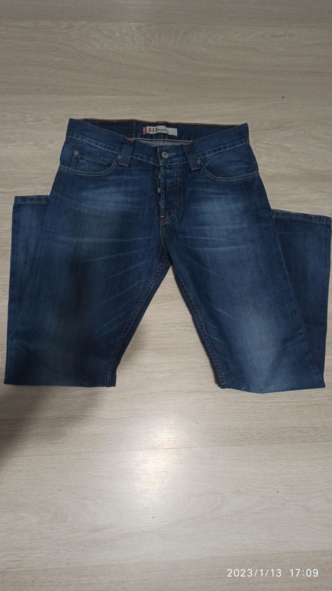 Spodnie jeans levis 512. W30L30
