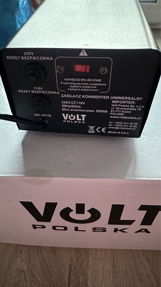 Zasilacz konwerter Volt