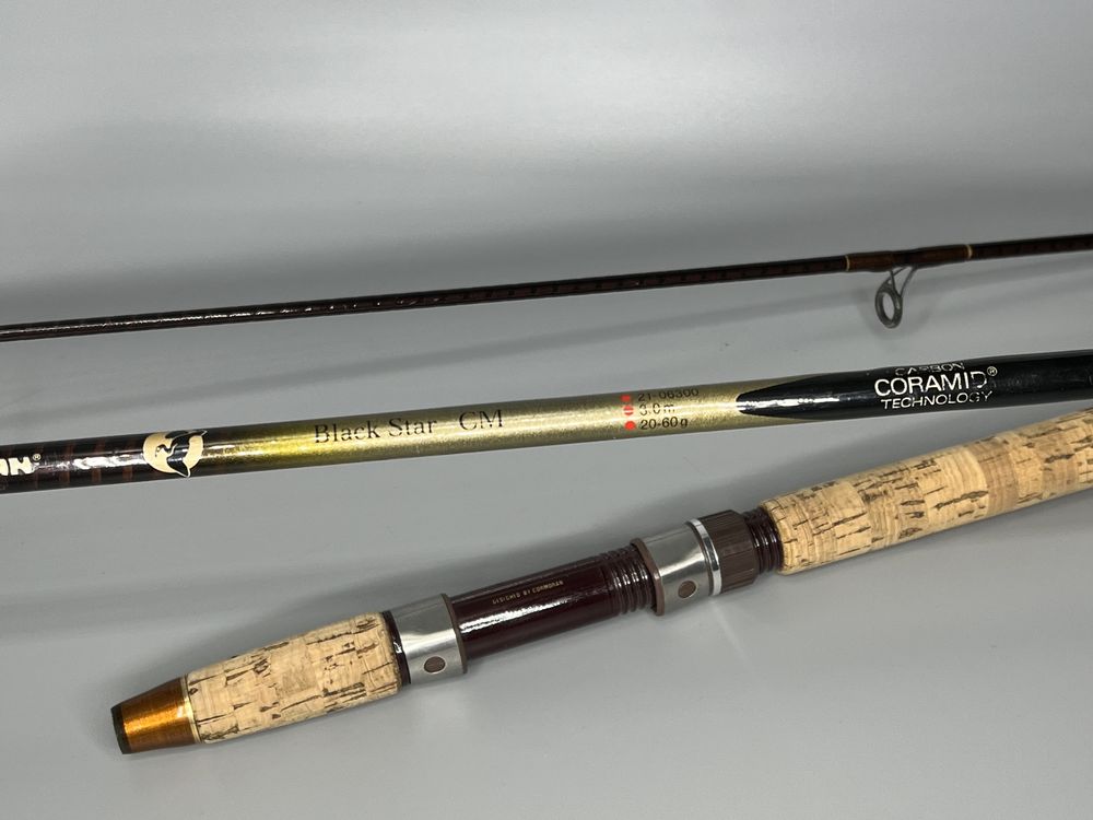 Wędka Cormoran Black Star CM - high end - niemiecki klasyk