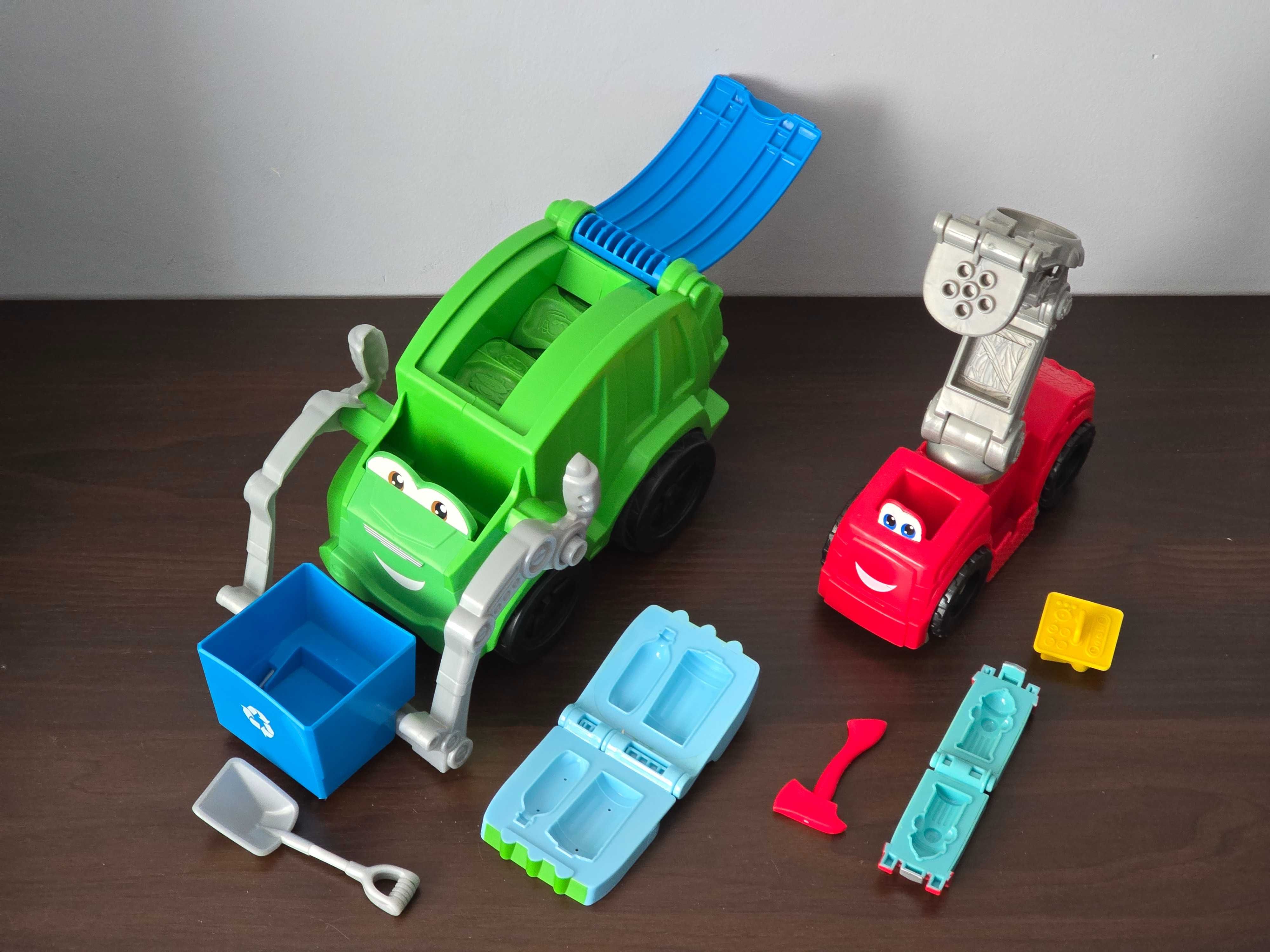 Śmieciarka i straż pożarna Play-Doh Rowdy