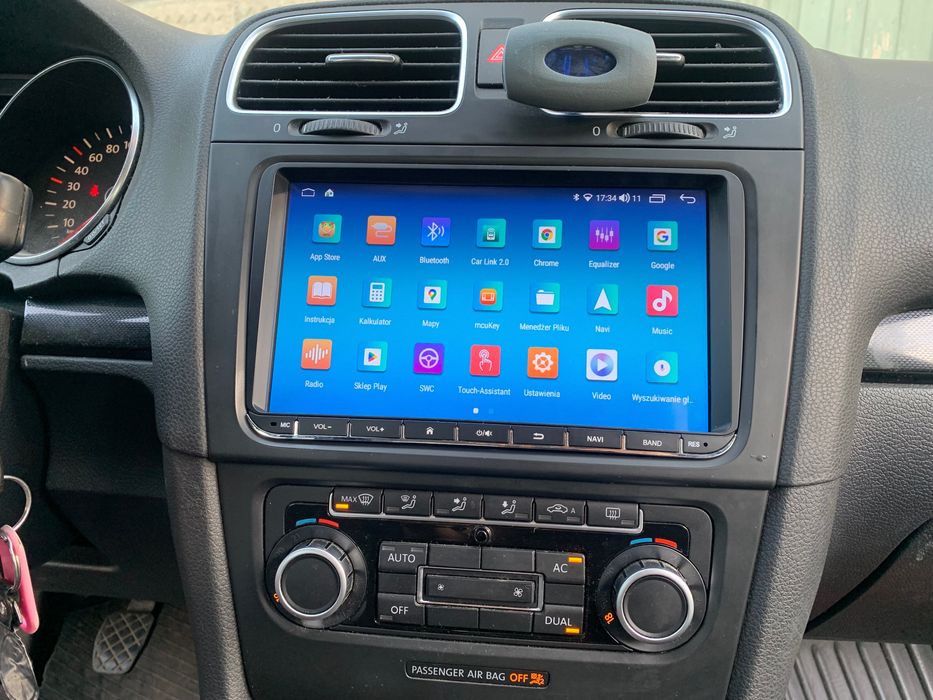 Radio android nawigacja samochodowa VW Touran Amarok Seat Leon Altea