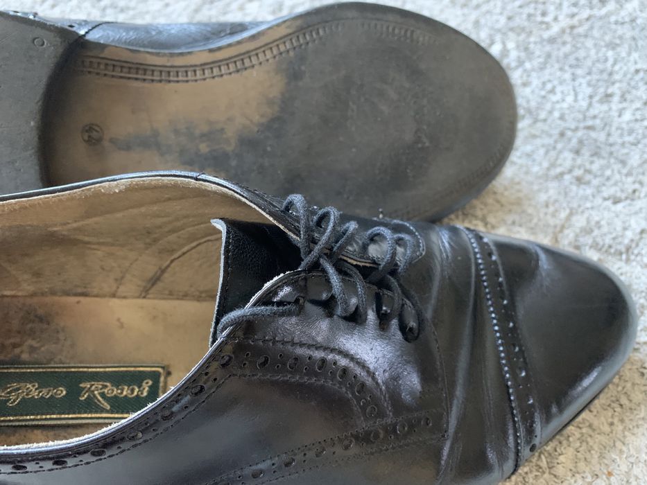 Buty skorzane Gino Rossi 44 czarne