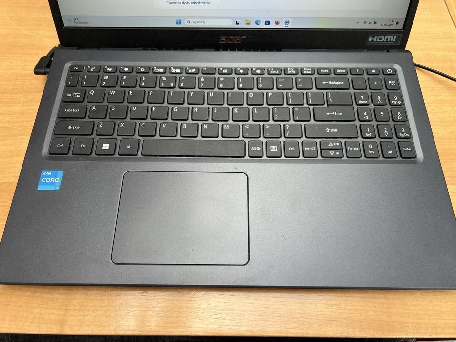 Laptop Acer Extensa 15 - Intel Core i3, 8 GB / 512 GB - stan idealny