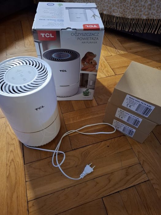 Oczyszczacz powietrza TCL KJ65F plus 3 nowe filtry