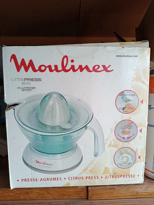 Цитрусова соковижималка moulinex