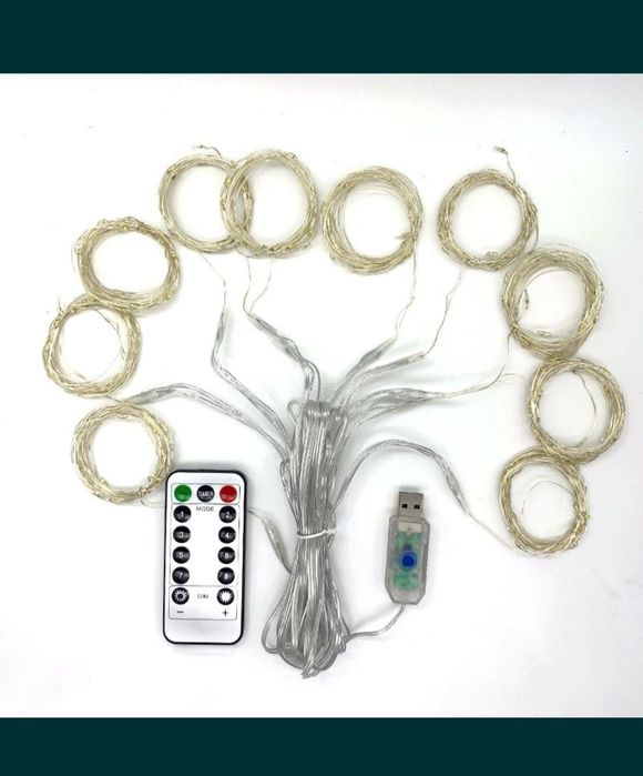 Гірлянда штора РоСа