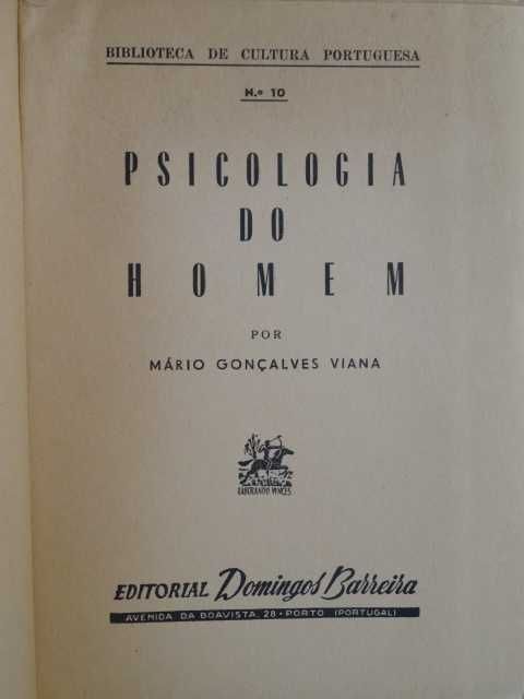 Psicologia do Homem de Mário Gonçalves Viana