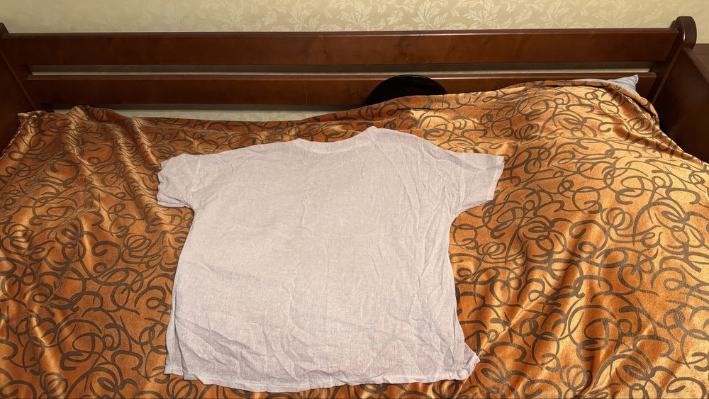 Блуза натуральна (льон+бавовна) XXL