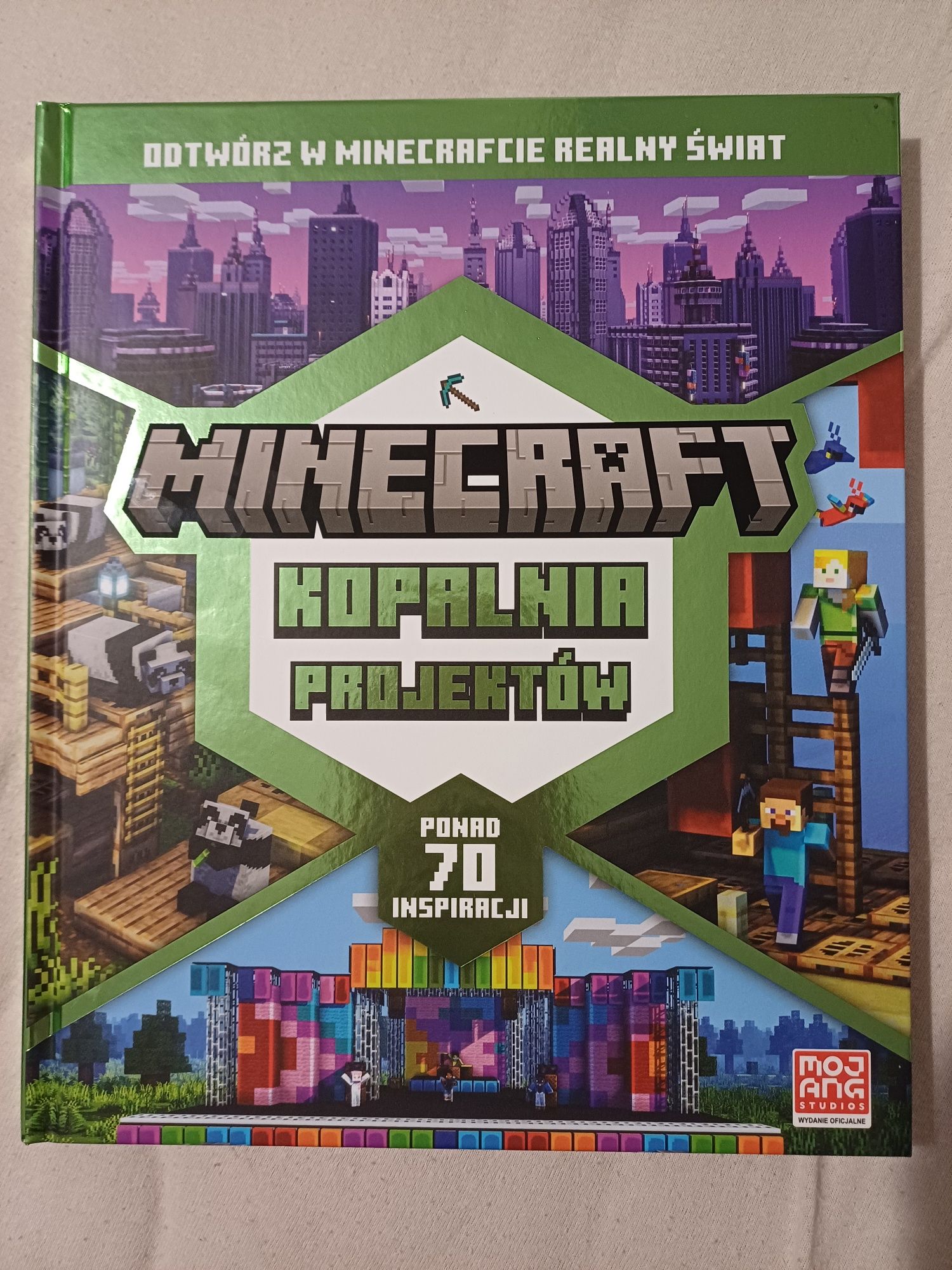 Minecraft. Kopalnia projektów. Odtwórz w Minecrafcie realny świat