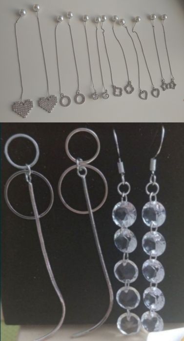 Продам срібні сережки