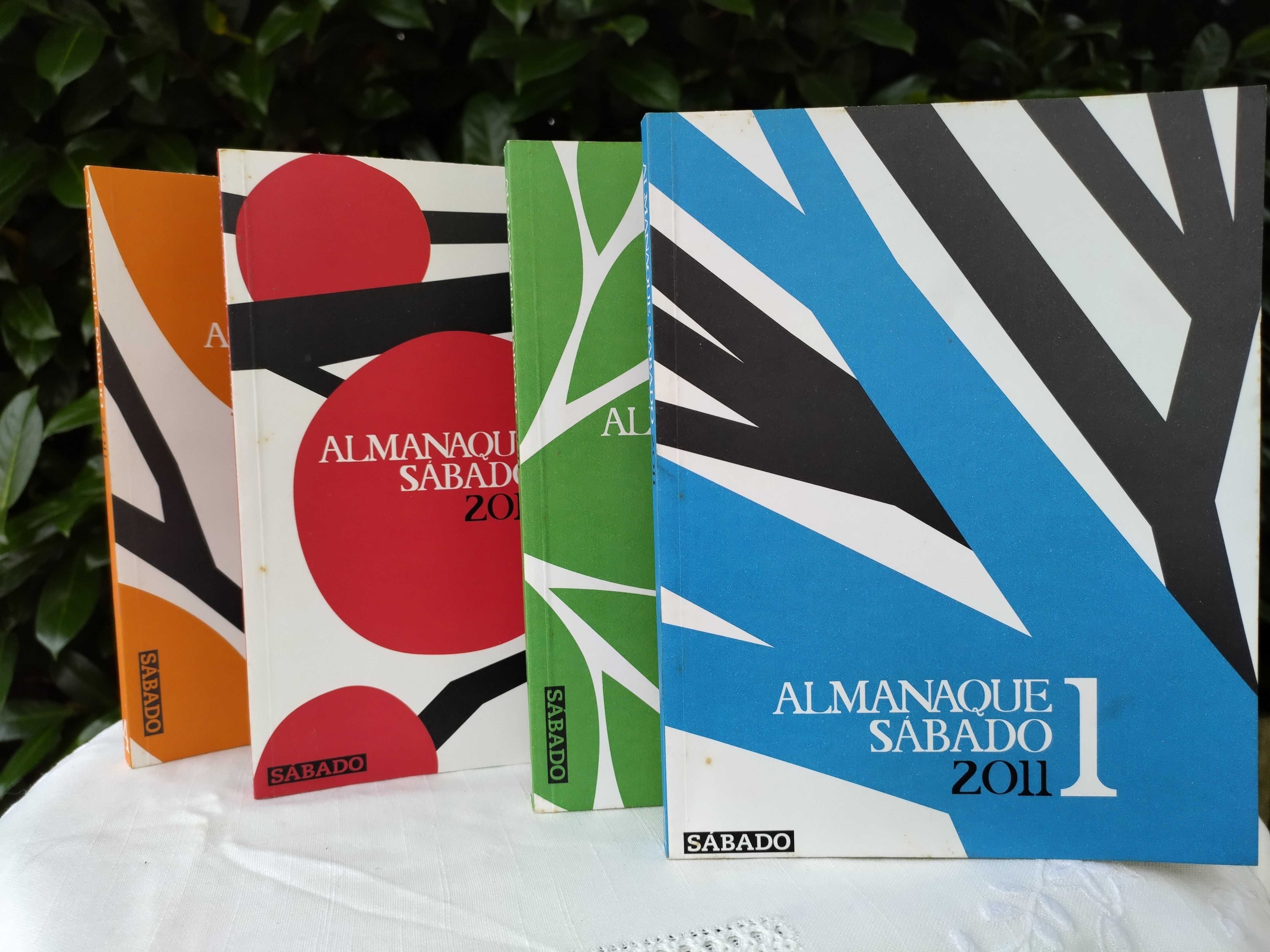 Almanaque Sábado, 2011 (4 Volumes) | PORTES GRÁTIS