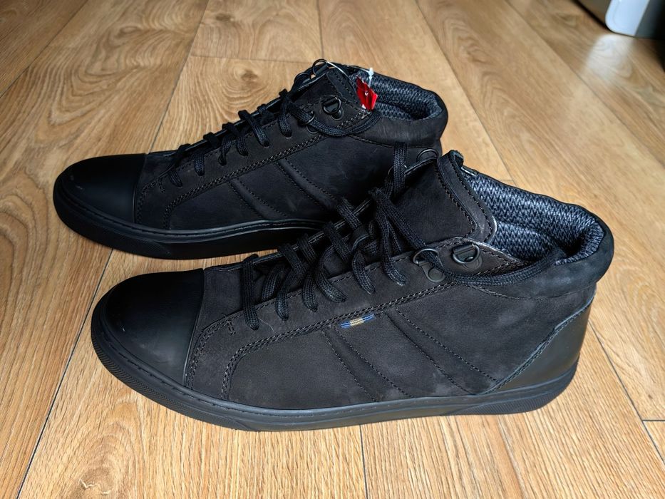 buty skórzane zimowe trampki Lasocki * r. 45