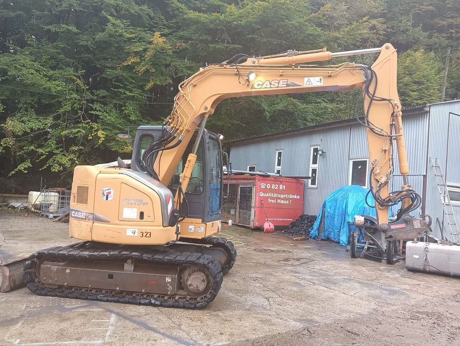 Case CX75 SR | 2009 r | 5 500 mtg | 9 ton | koparka gąsienicowa koparka obrotowa