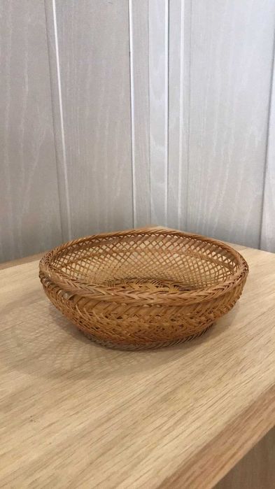 кошик декоративний з ротангу