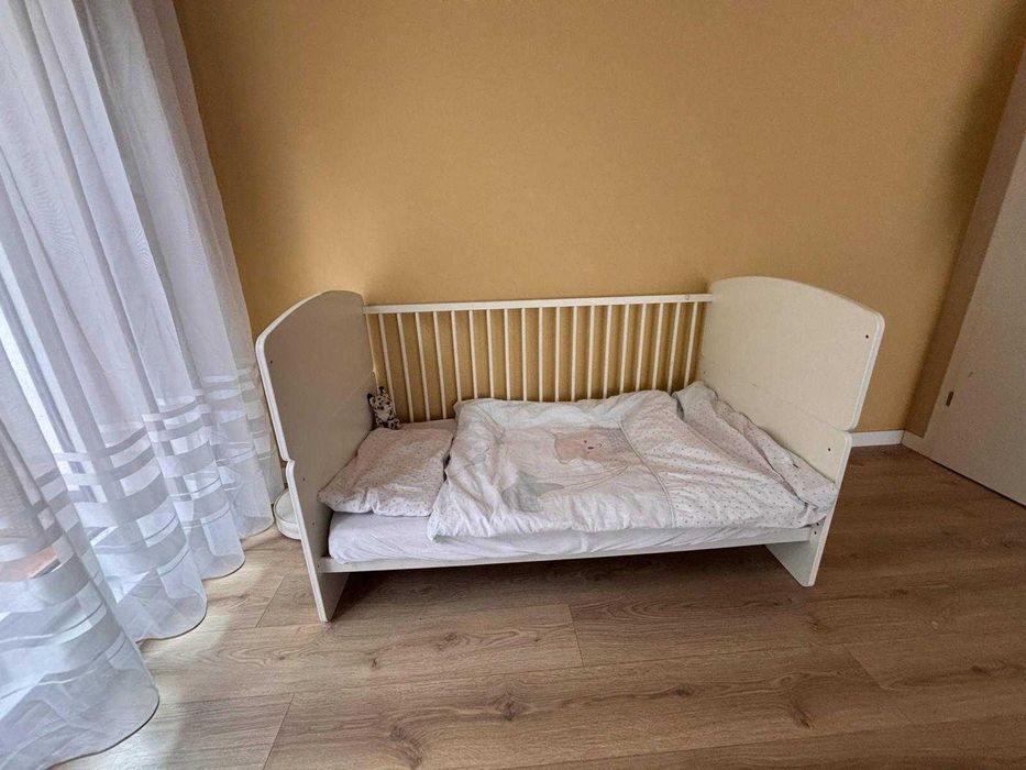 Łóżeczko dziecięce 140x70 z materacem