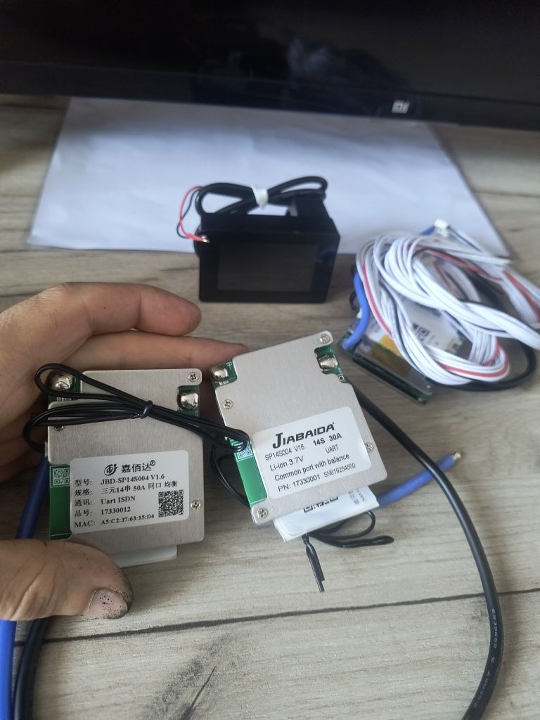 Smart Bms 7-14s JBD 30 та 50 Ампер номінал