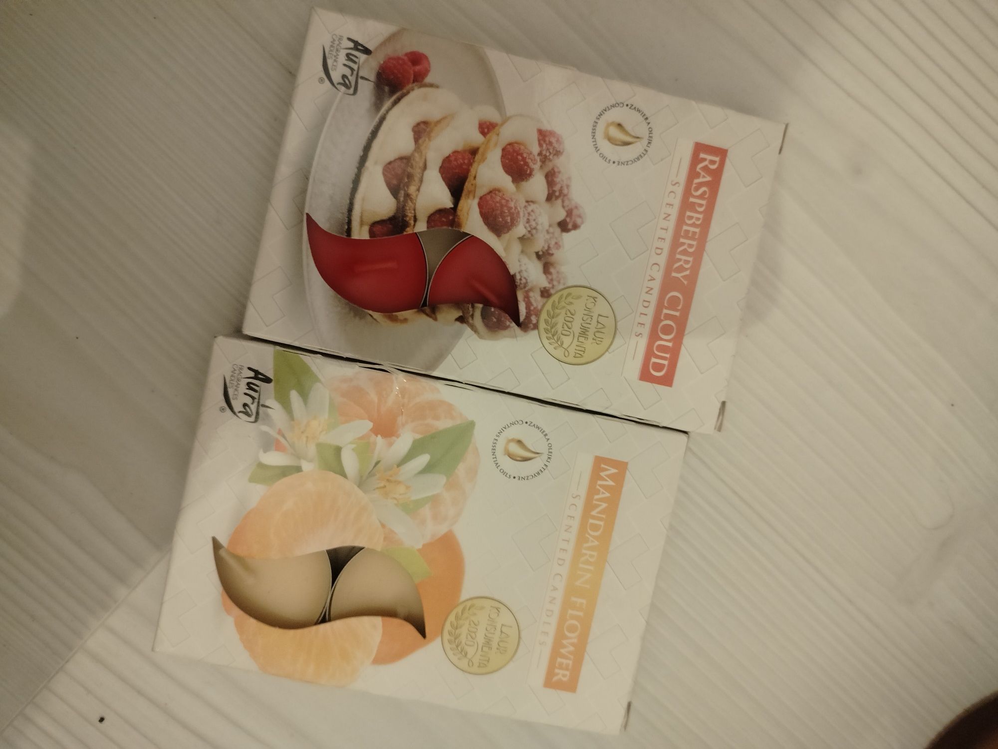 Zestaw świec i podgrzewaczy
