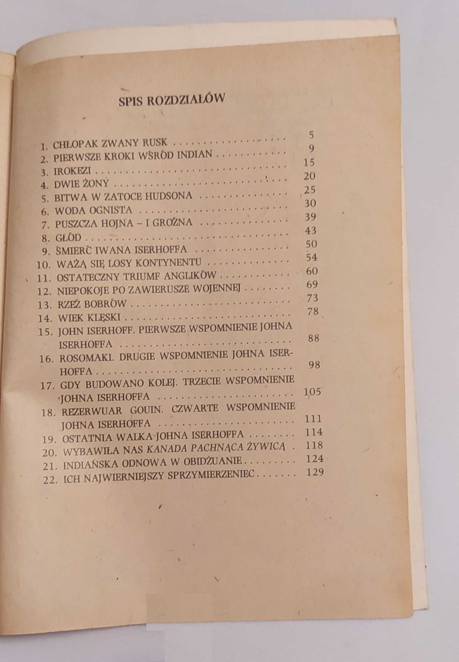 RÓD INDIAN ALGONKINÓW – Arkady Fiedler , Marek Fiedler