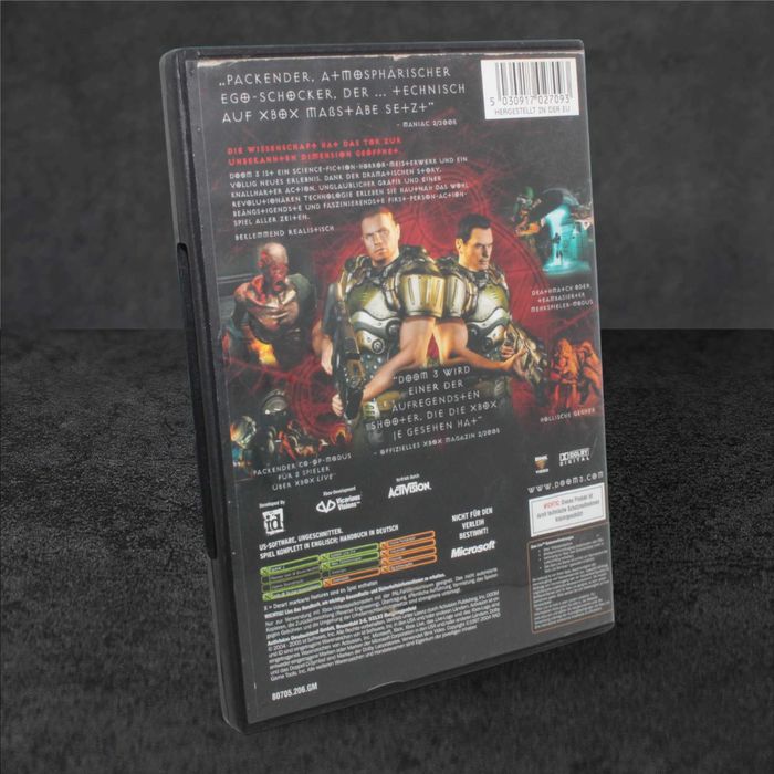 5-/5 DOOM 3 Xbox GameBAZA