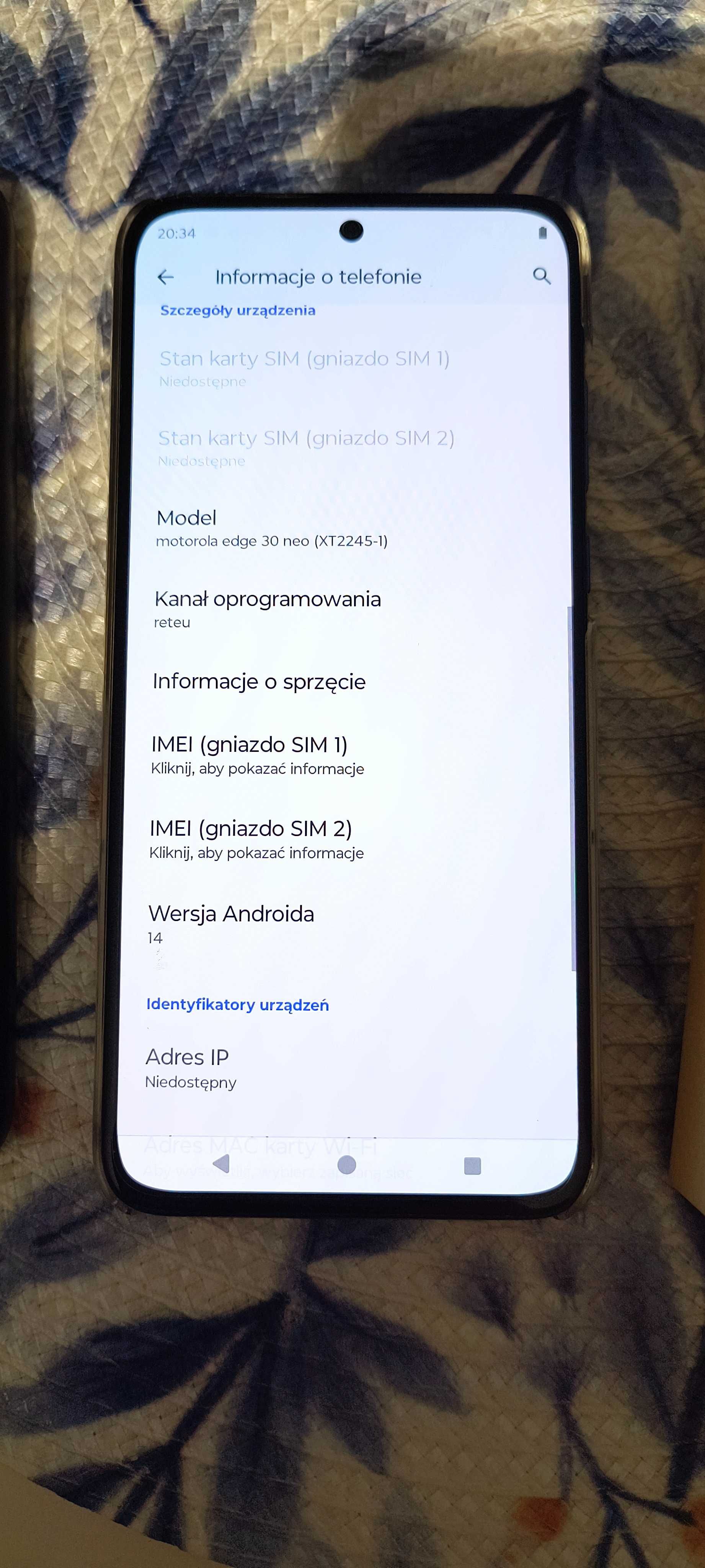 Motorola edge 30 Neo