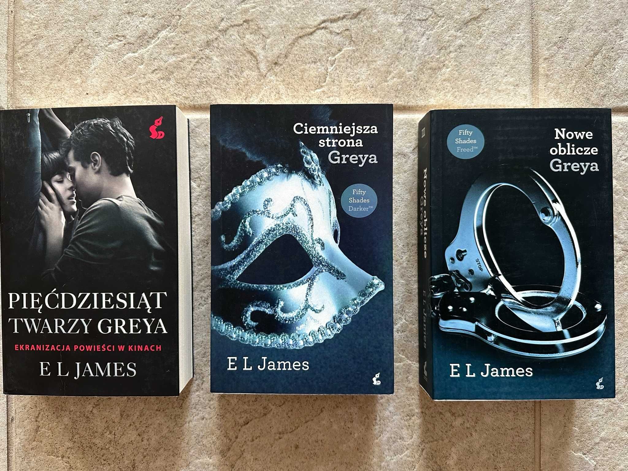 Trylogia GREYA 3 książki
