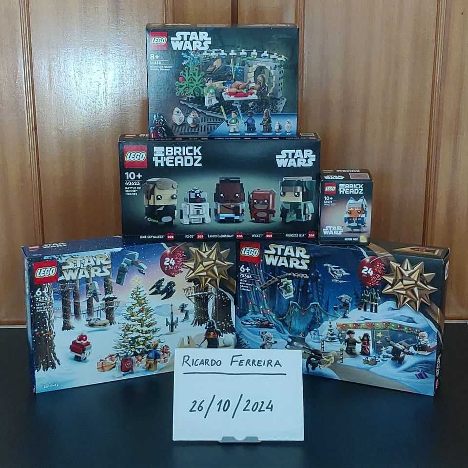LEGO Star Wars - novos, selados, descontinuados