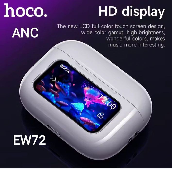 HOCO EW72 Беспроводные TWS наушники. С шумоподавлением.