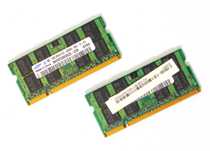 Оперативная память 1GB+1GB (2GB) Samsung SO-DIMM DDR2 667 MHz
