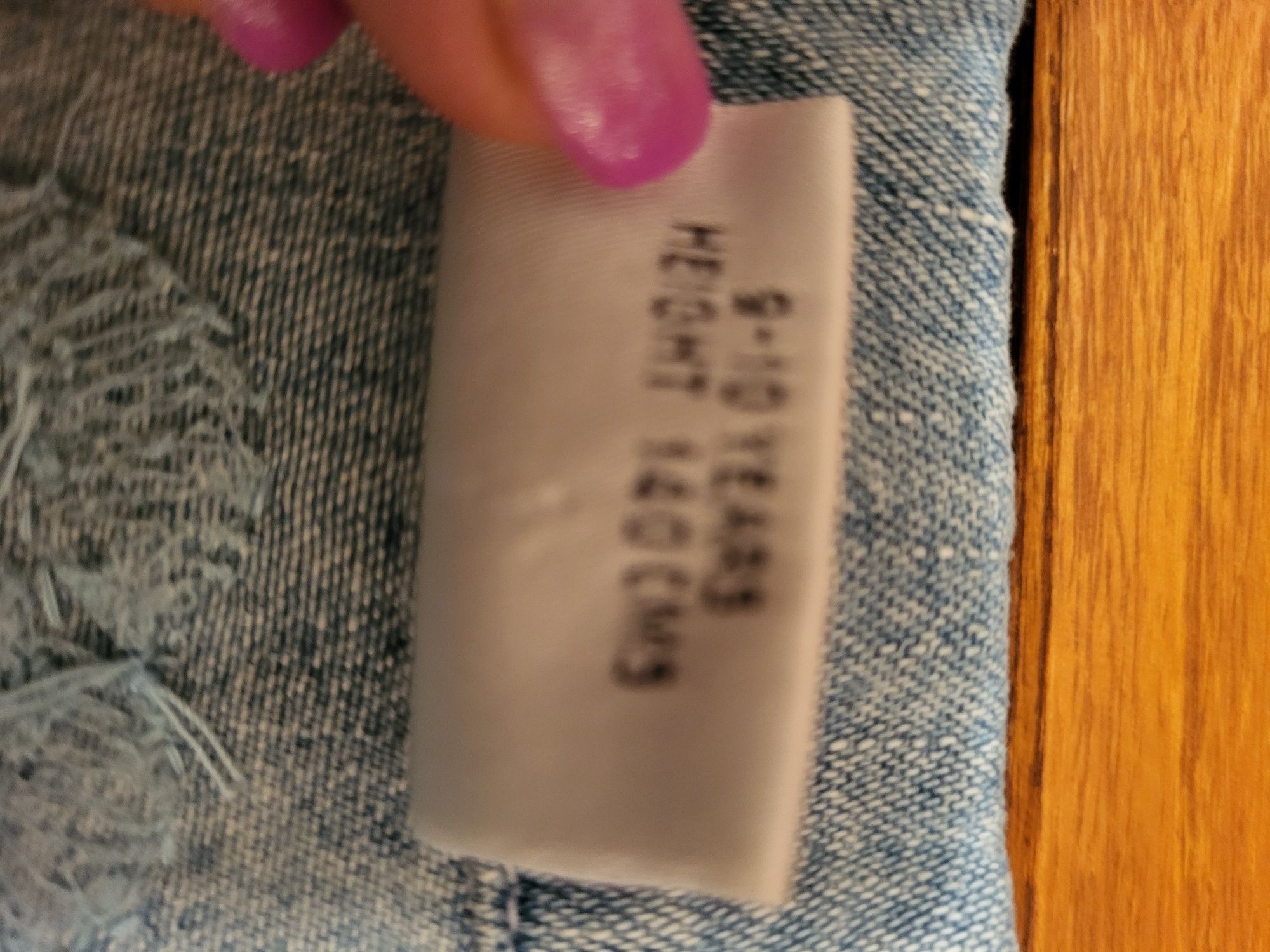 Kurtka jeans dziewczęca