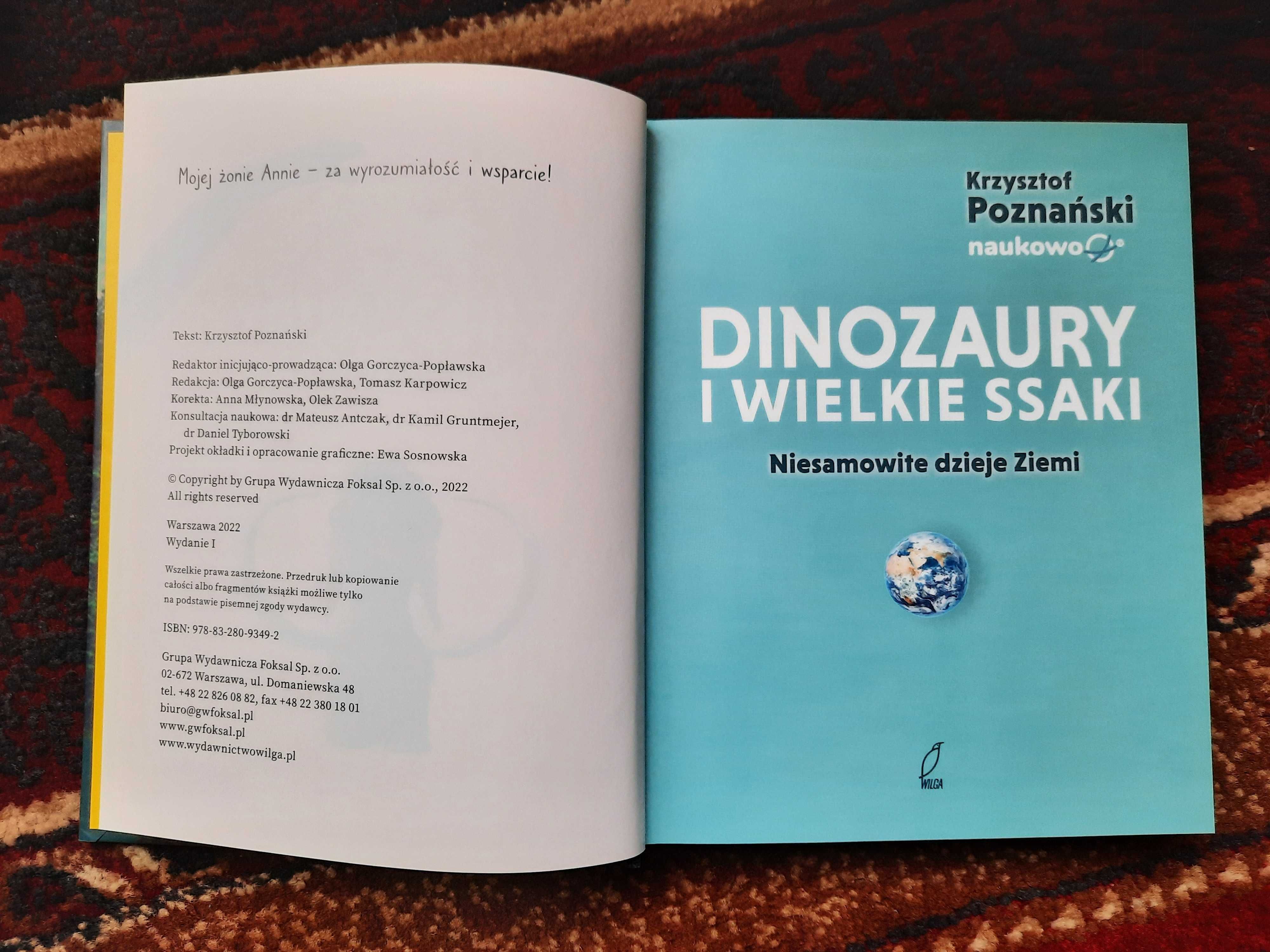 Krzysztof Poznański "Dinozaury i wielkie ssaki"