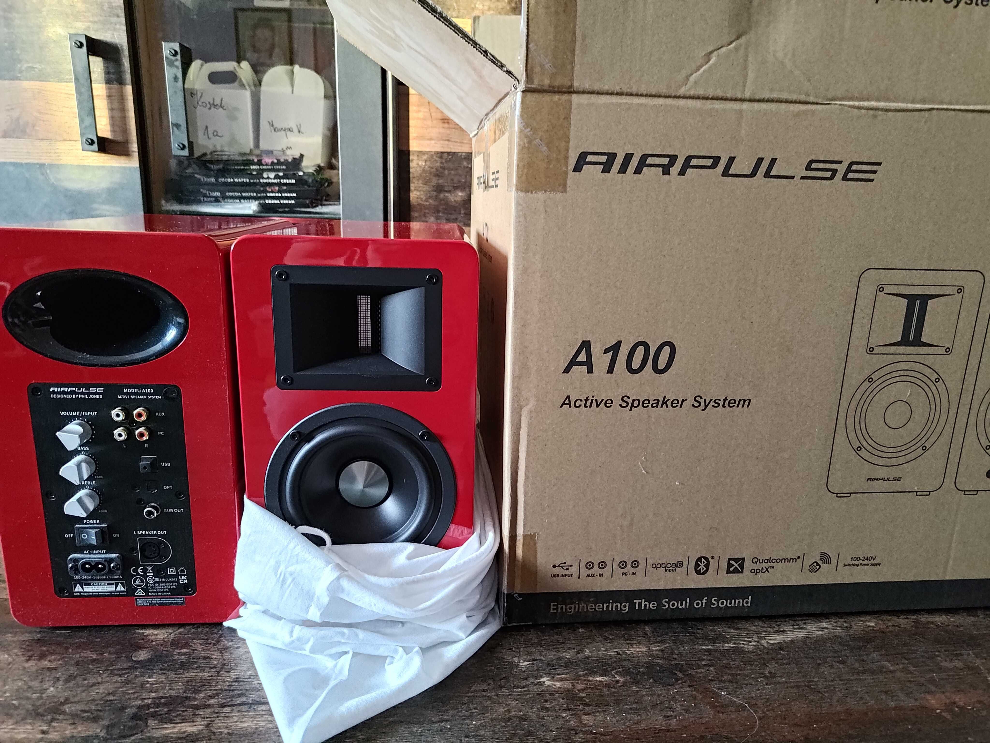Głośniki Edifier Airpulse A100 Czerwone