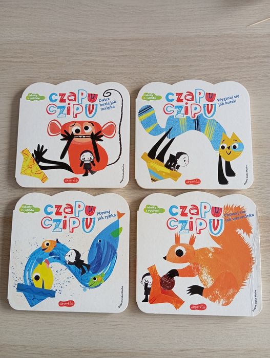 Książki logopedyczne czapu czipu