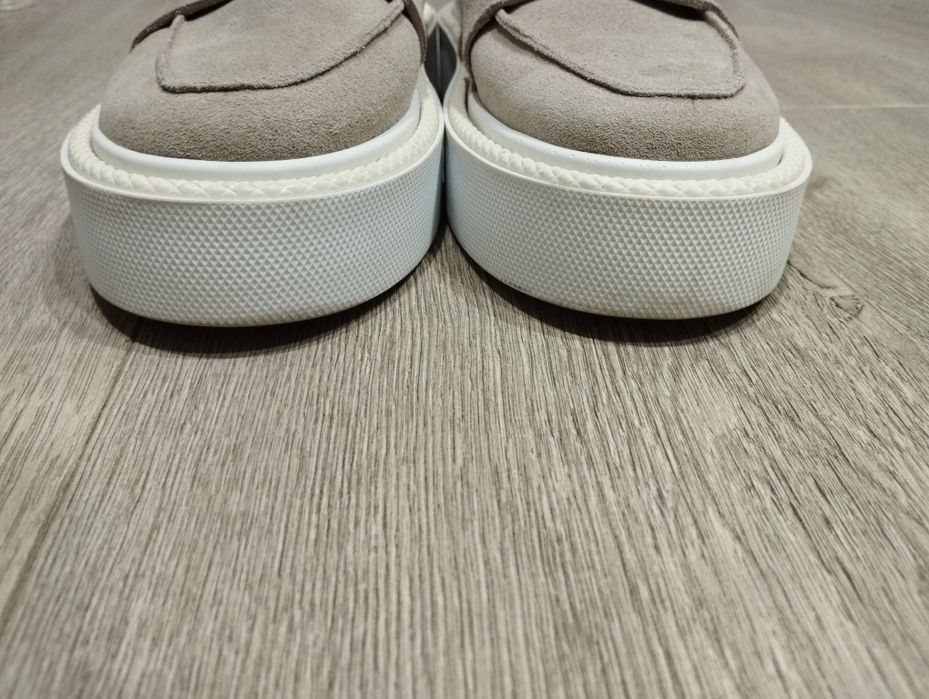 Лофери замша натуральна шкіра мокасини туфлі оксфорди лодочки